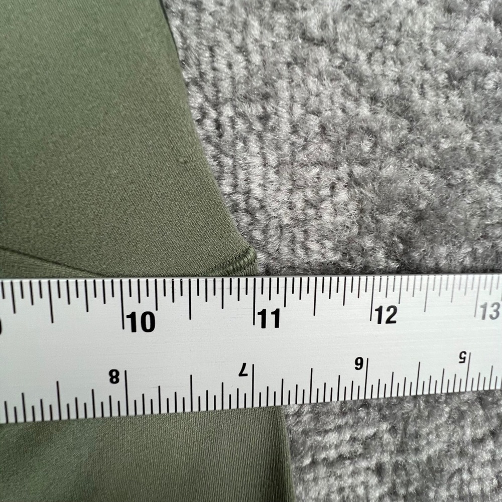 OFFLINE by Aerie Real Me 7/8 Leggings Olive Green Crossover High Rise Small - Picture 10 of 12